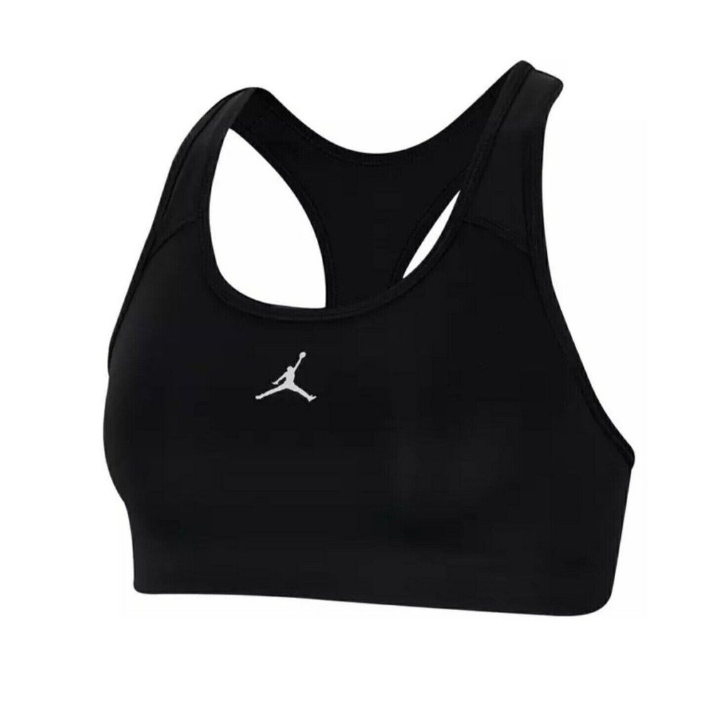 Nike Jordan Jumpman Women's Medium-Support 1-Piece Pad Sports Bra CW2426-010 - Picture 3 of 4